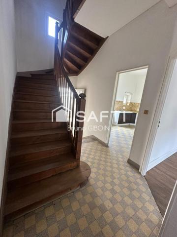 Quartier du Berry, maison de ville, 79 m², 3 pièces, 2 chambres