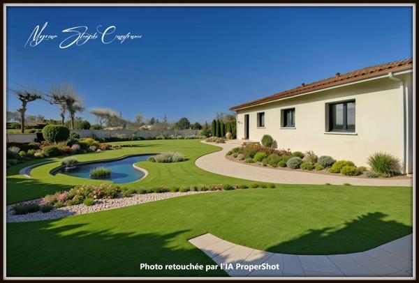 VILLA CONTEMPORAINE de plain-pied à vendre 5 pièces SOUSTONS (40) 142m² proche du lac.