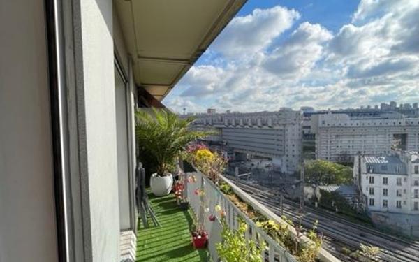 Appartement à vendre    2 pièces • 54,22 m2 Paris 19