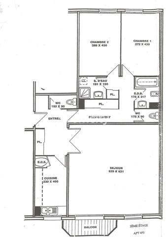 Appartement 4 pièces - 100 m² Exclusivité efficity