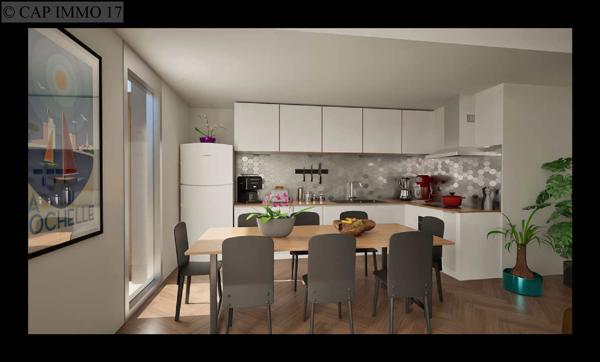 Appartement de 53,26 m² en vente à LA ROCHELLE