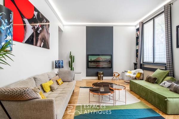 Bel ancien contemporain comme une maison