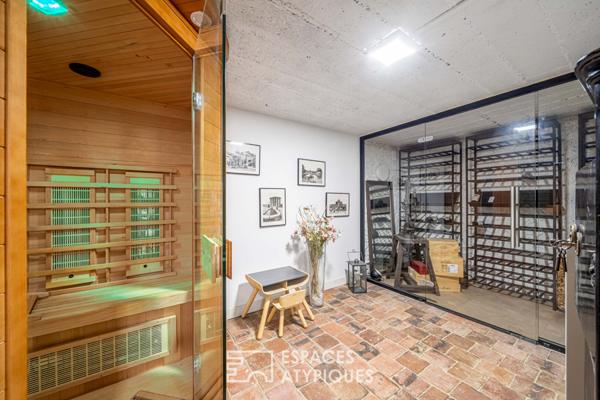 Bel ancien contemporain comme une maison