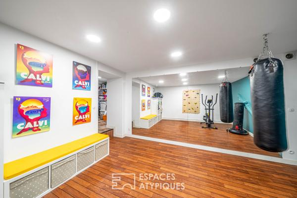 Bel ancien contemporain comme une maison