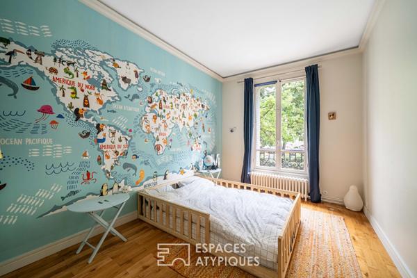 Bel ancien contemporain comme une maison