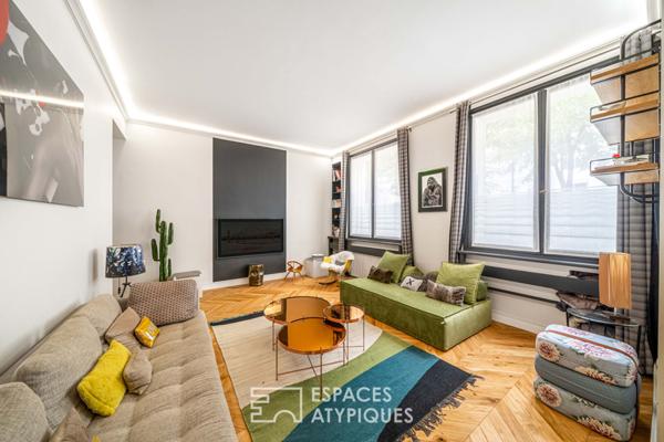 Bel ancien contemporain comme une maison