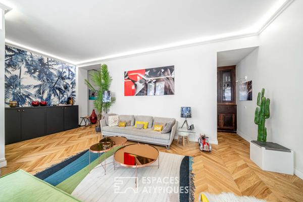 Bel ancien contemporain comme une maison