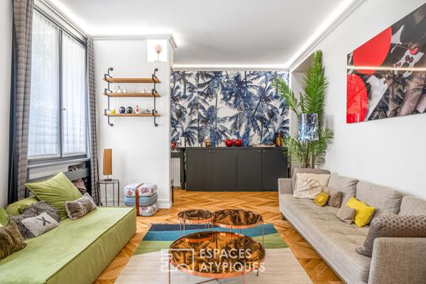 Bel ancien contemporain comme une maison