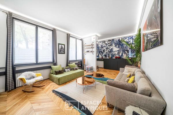 Bel ancien contemporain comme une maison