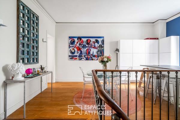 Bel ancien contemporain comme une maison