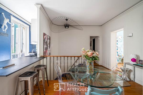 Bel ancien contemporain comme une maison