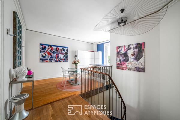 Bel ancien contemporain comme une maison