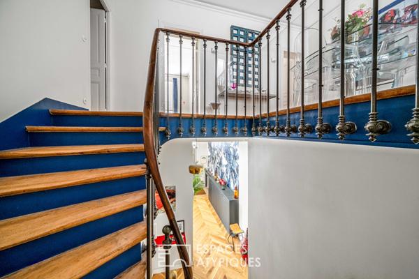 Bel ancien contemporain comme une maison