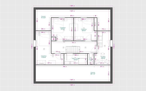 Maison à louer    8 pièces • 160 m2 Audun-le-Tiche