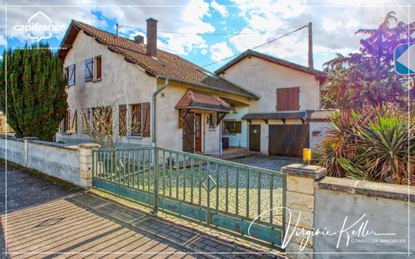 Maison individuelle de 122 m² à vendre 5 pièces KERTZFELD (67) avec dépendance et potentiel d'évolution - Terrain de 387 m²
