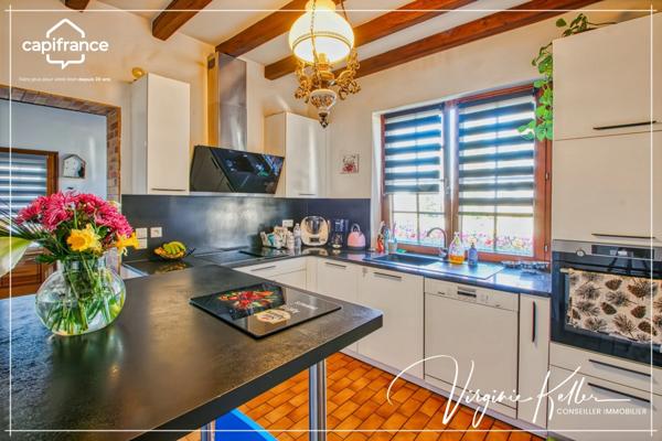 Maison individuelle de 122 m² à vendre 5 pièces KERTZFELD (67) avec dépendance et potentiel d'évolution - Terrain de 387 m²