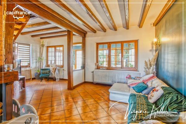 Maison individuelle de 122 m² à vendre 5 pièces KERTZFELD (67) avec dépendance et potentiel d'évolution - Terrain de 387 m²