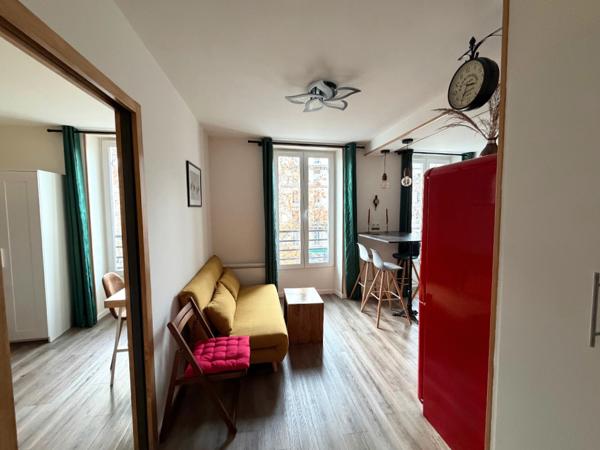 Paris 18 - 2 pièces - Refait à neuf