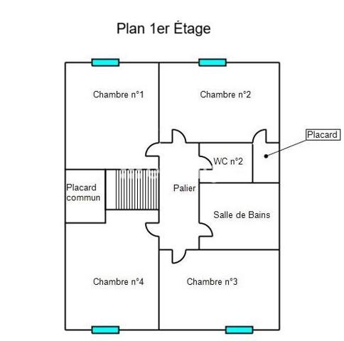 Maison 5 pièces - 128 m² Exclusivité efficity