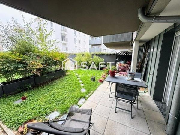 Appartement avec jardin privatif de 88m²