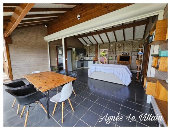 Maison Vue Mer + Bungalow dans le Bourg