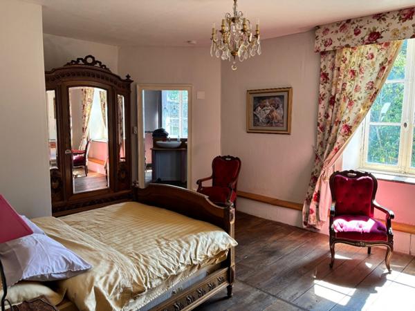 Magnifique chateau, 12 chambres, Plus 3 gites, Lac, verger, foret, 12 hectares.