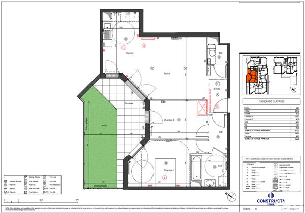 Appartement à vendre 3 pièces 67 m² Suresnes