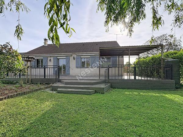 Maison de plain-pied avec un grand jardin à 30 min de Tours