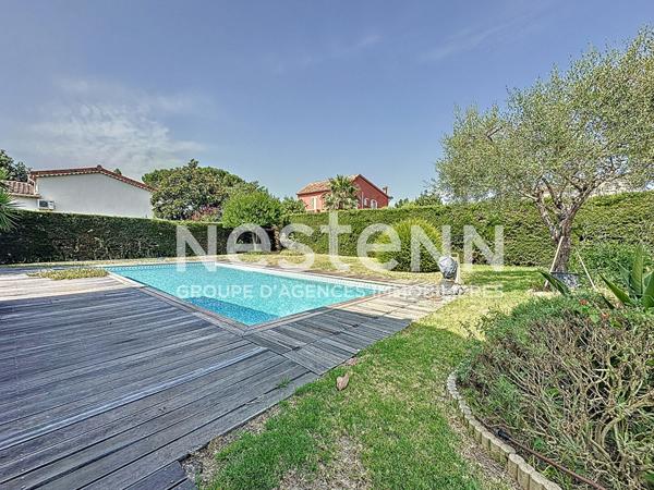 MANDELIEU : Maison individuelle 3ch piscine et garage, SUD