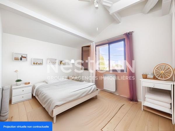 MANDELIEU : Maison individuelle 3ch piscine et garage, SUD