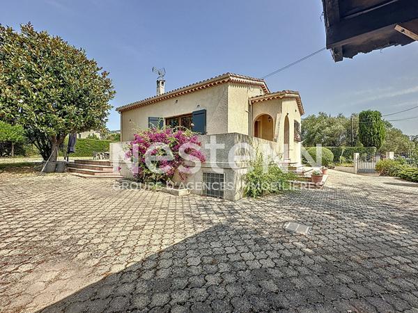 MANDELIEU : Maison individuelle 3ch piscine et garage, SUD