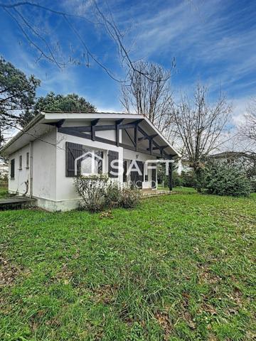 Maison 3 pièces + garage -996 m2 de terrain - Gros potentiel !