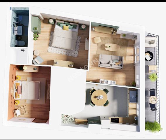 Plateau + combles soit duplex soit deux appartements