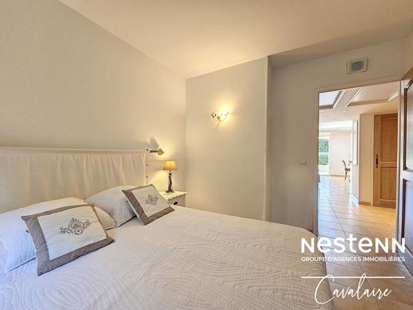 Appartement La Croix Valmer 3 pièce(s) rez-de-jardin avec cave et stationnement