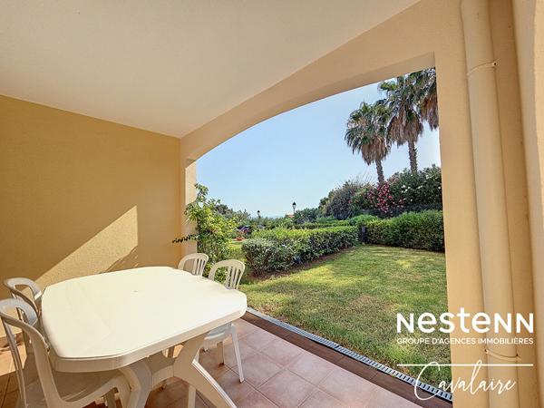 Appartement La Croix Valmer 3 pièce(s) rez-de-jardin avec cave et stationnement