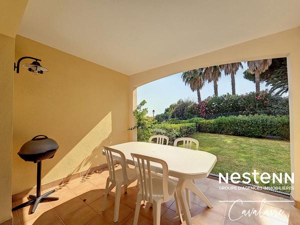 Appartement La Croix Valmer 3 pièce(s) rez-de-jardin avec cave et stationnement