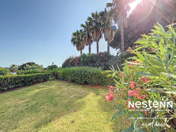 Appartement La Croix Valmer 3 pièce(s) rez-de-jardin avec cave et stationnement