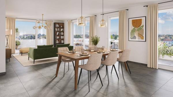 Appartement à vendre - Saint-Jorioz 3 pièces de 63.1 m²