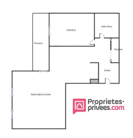 Appartement  2 pièce(s) Noisy Le Grand  (93160)