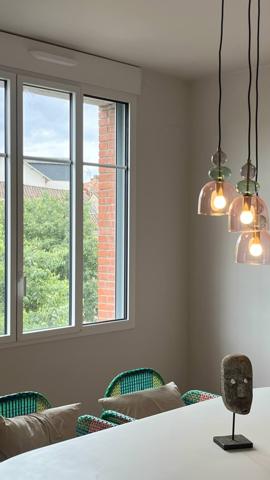 Maison de ville avec jardin et garage