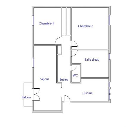 Appartement à vendre 3 pièces 60 m² Ganges