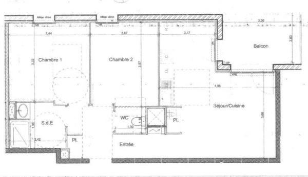 Appartement 3 pièces - 44600 Saint-Nazaire -  Hyper Centre