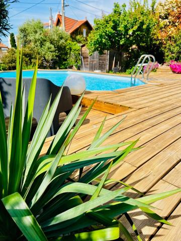 Maison T4 90 m2, jardin, garage, piscine, Terrasse