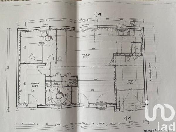 Maison à vendre 3 pièces 70 m² Le Thou