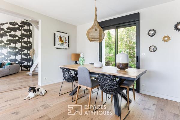 Maison rénovée avec piscine sur les hauteurs de Montrabé