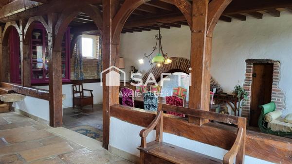 Superbe domaine atypique avec étang privé