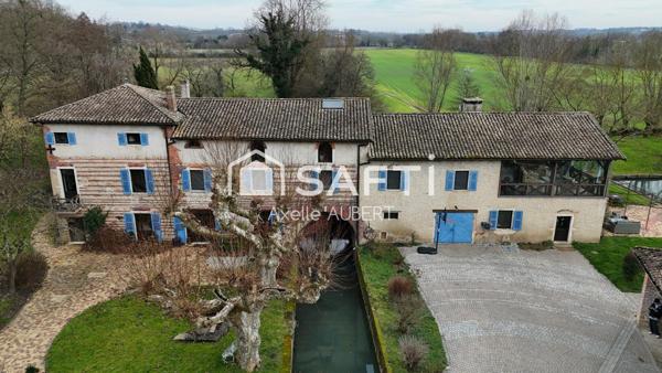 Superbe domaine atypique avec étang privé