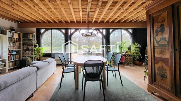 Superbe domaine atypique avec étang privé