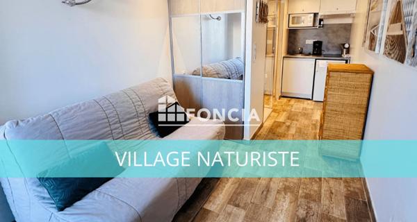 À vendre Studio 16 m² - Le Cap D'agde 34300