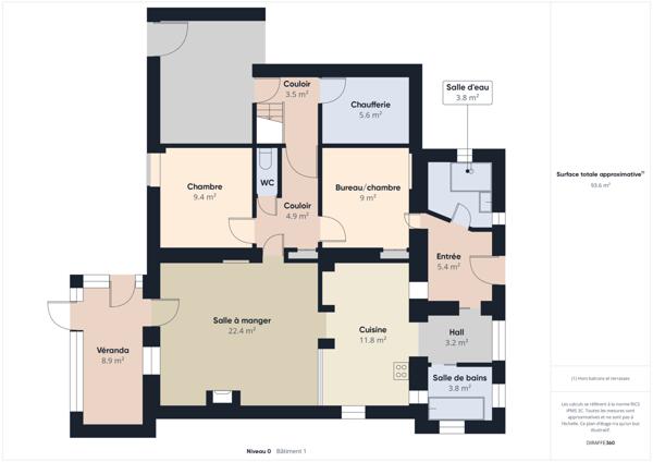 Suilly-la-Tour (58150) Maison 138m2 avec 4 chambres et dépendances au calme sur terrain clos.